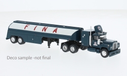 Brekina 85810 - H0 - Mack RS700 Tank-Sattelzug Fina